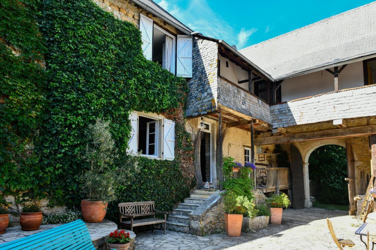 La Ferme Dague Bed & Breakfast Lasseube Exterior foto